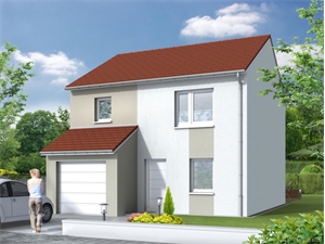 maison neuve à la vente -   54300  HERIMENIL, surface 95 m2 vente maison neuve - UBI370202649